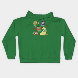 Fruity Froggies Kids Hoodie